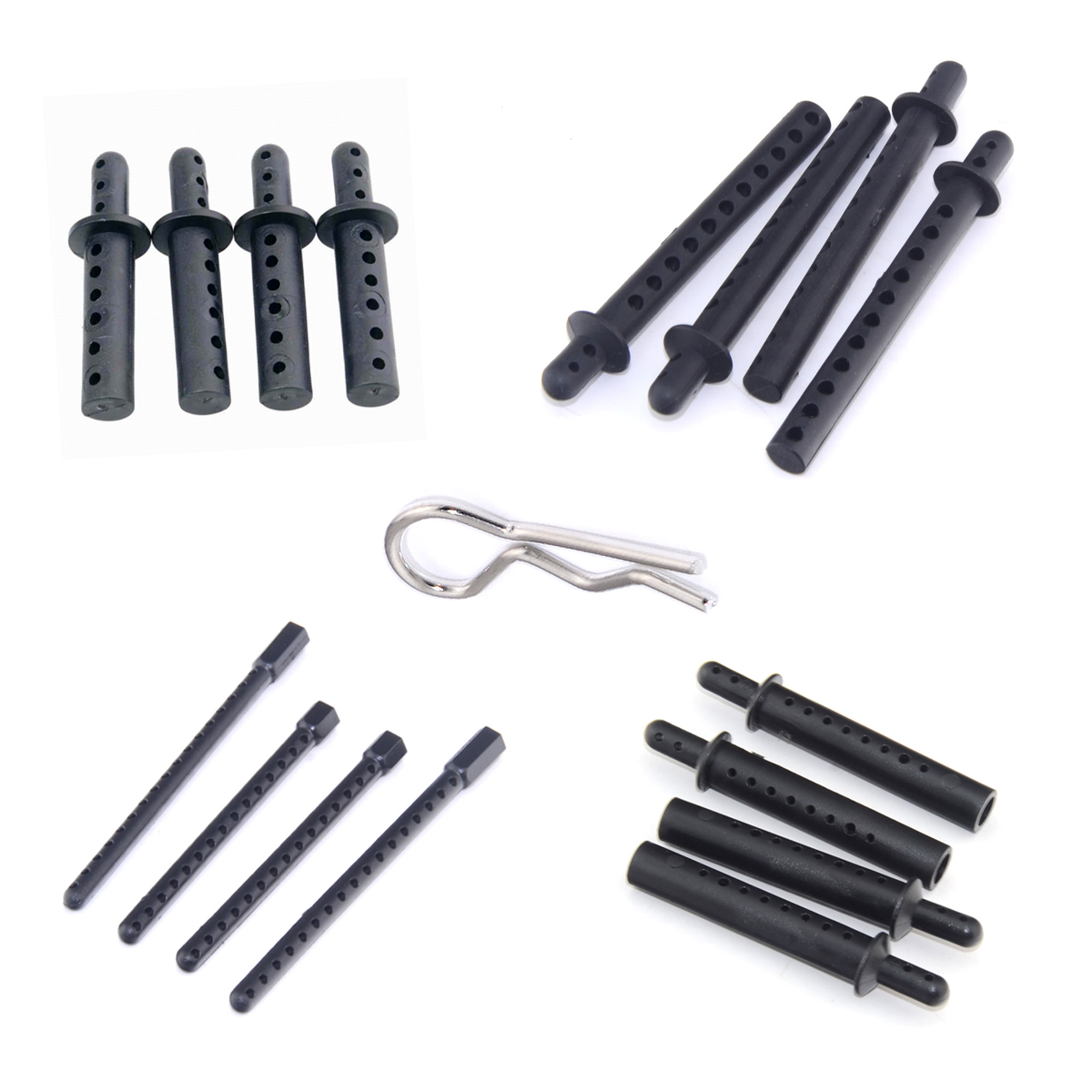 122037 02010 37011 08007 Plastic RC Car Shell Column Body Mount For 1/10 RC Car HSP 94123/94122/94102/94103 94170 94155