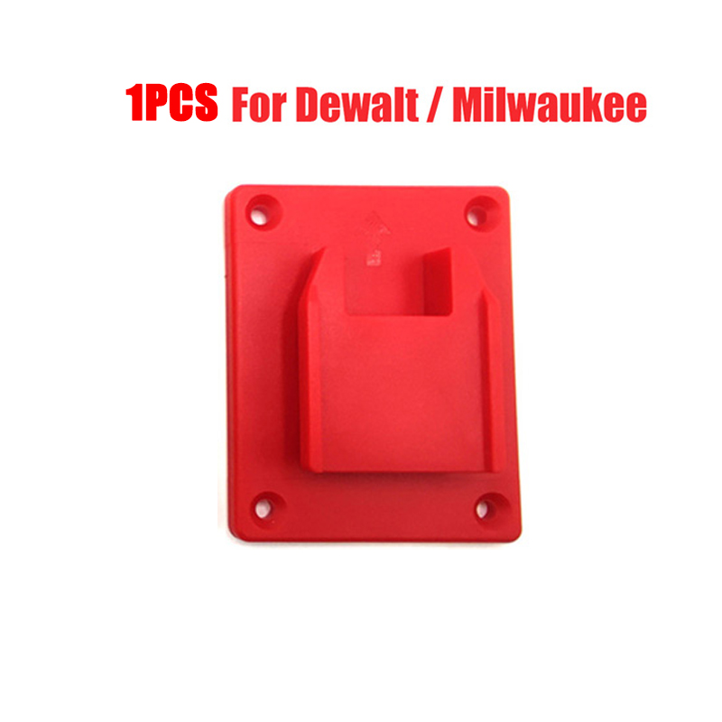 Soporte para máquina, estante de almacenamiento de batería para baterías Makita/Bosch/Dewalt/Milwaukee de 18V, soporte para herramientas de montaje en pared, dispositivos de fijación, 1 ud.: Azul cielo