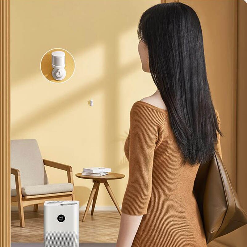 Original Xiaomi Mi Motion Sensor 2 Human Body Sensitive Light Dark Transducer Bracket Bluetooth-compatible Work Mijia Home APP