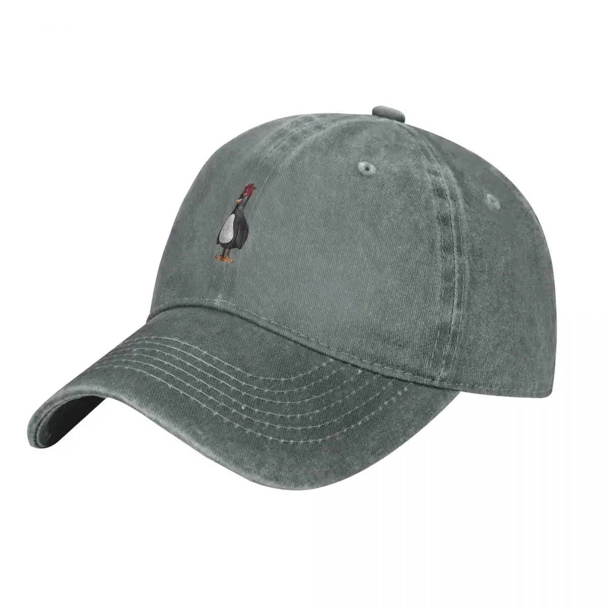 Feathers mcgraw en baseballcaps: Grå