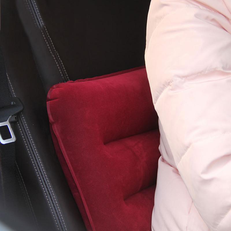 Bequem Ultraleicht Aufblasbare PVC Nylon Luft Kissen Schlaf Kissen Reise Schlafzimmer Wandern Strand Auto Flugzeug Kopf Rest Unterstützung