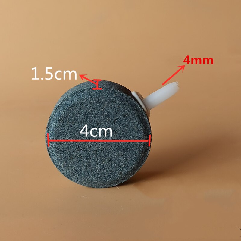 Keramische Schijf Uitstromer Diffuser Fish Pond Tank Lucht Steen 1Pc Aquarium Lucht Steen 4Cm/6Cm/8Cm/10Cm: 4cm
