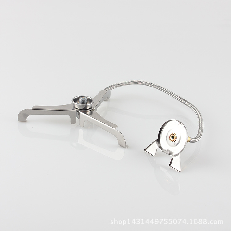 Outdoor long gas tank conversion head split head for the special interface gas tank conversion head