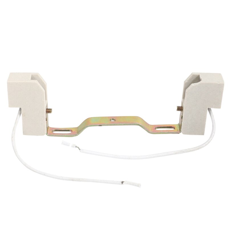 3X R7S Bulb Socket Lamp Holder Connector Metal Ceramics Handle For Flood Light, 118Mm