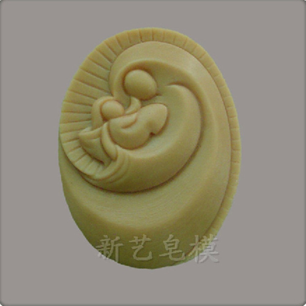 Abstract Mom Holds Baby Soap Molds Mother's Day Silicone Mold Fragrance Wax Mould Decorating Crafts Silicone Molds