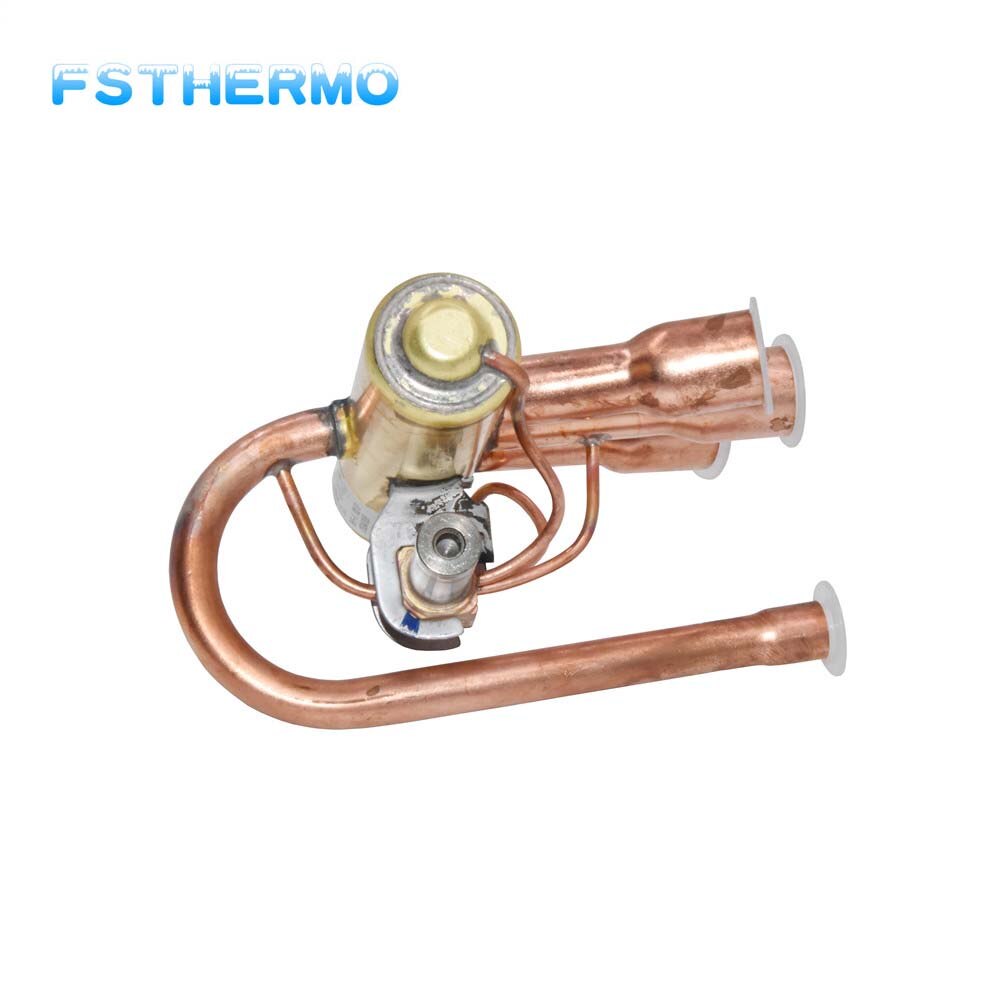 Solenoid valve air conditioning four way reversing valve with coil four way reversing valve cold and warm air change valve