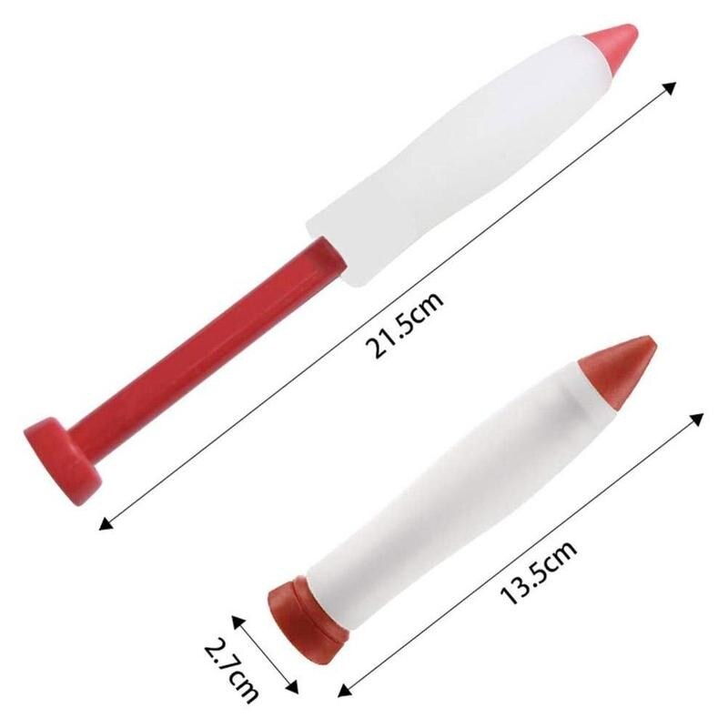 Silicone gâteau seringue stylo Fondant gâteau stylo pâtisserie glaçage gâteau bricolage écriture chocolat décoration cuisson Fondant seringue outils T9X2