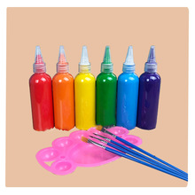 Pigment 100ml ml plaster fluid painting children diy graffiti hand-painted material wall painting paints paint for painting