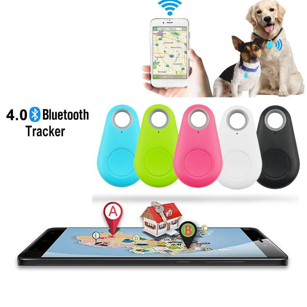 Localizzatore di chiavi compatibile con Bluetooth localizzatore GPS anti allarme perso portafoglio portachiavi portachiavi animale domestico etichetta bambino inseguitore KeyFinder accorto etichetta