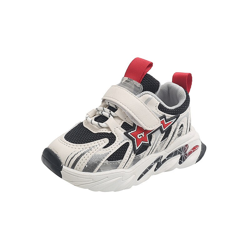 Children Sports Shoes Girls Autumn Style Breathable Air-mesh Shoes Boy Sneakers Baby Soft Soled Shoes Non-slip