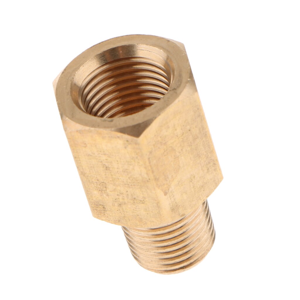 1/8NPT To 1/8 BSPT Fuel Pressure Gauge Connector Quick Connect