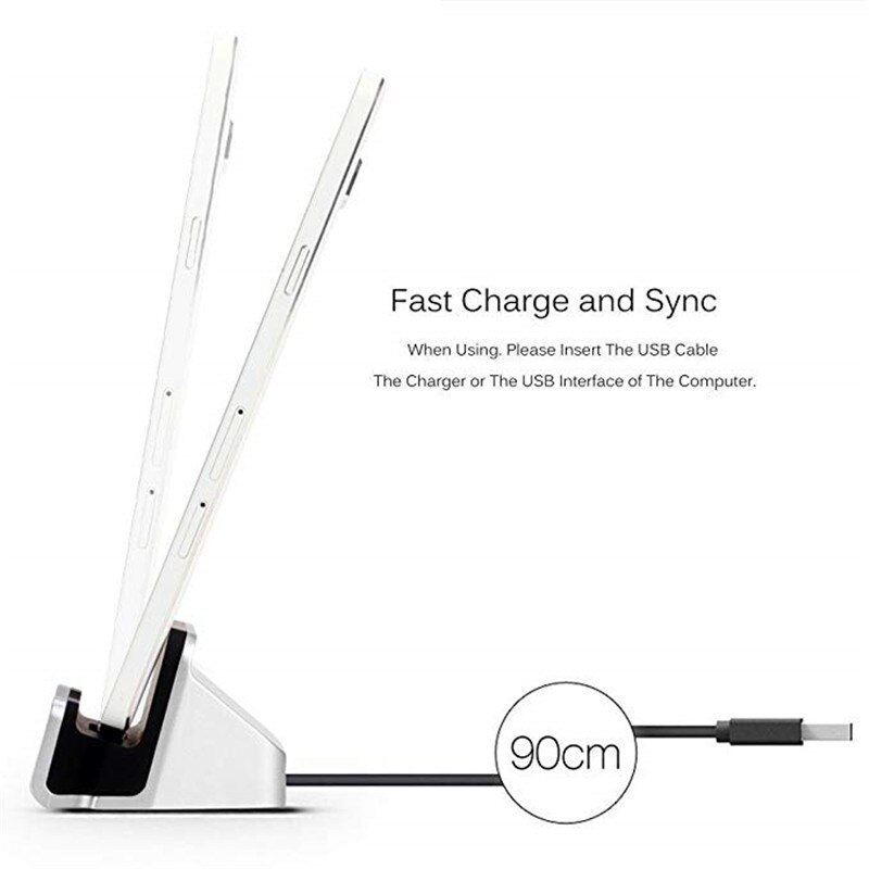 Type-C Dock Charger For Samsung Galaxy M40 M30 M20 A80 A70 A50 A40 A30 A20 A40s S10 S9 S8 Plus S10e USB Type-C Desktop Charging