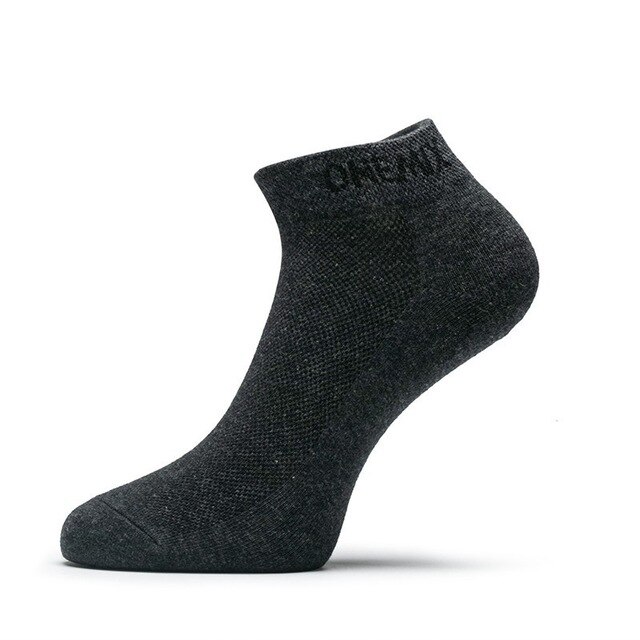 ONEMIX Men Women Sports Socks Running Quick Dry Socks Pure Cotton Socks Hiking Climbing Fitness Socks Sports Socks: gray / Suitable 44-47