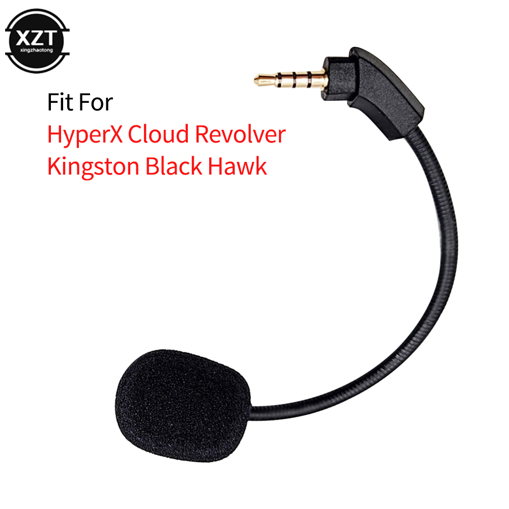 Vervanging Aux Game Microfoon Zwanenhals Mic Gieken Voor Kingston Hyperx Cloud Revolver Revolver S Gaming Headsets Hoofdtelefoon