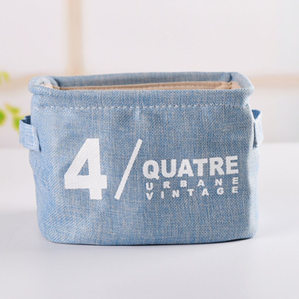 DIY Schreibtisch Lager Korb Kleinigkeiten Unterwäsche Spielzeug Lagerung Kasten Kosmetische Buch Organizer Schreibwaren Container Wäsche Korb
