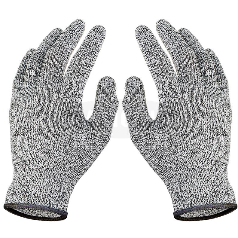 Handschuhe Küche schneiden Beständig Handschuhe für Fisch Fleisch Schneiden Sicherheit Handschuhe hoch-festigkeit Klasse eben 5 Schutz Sicherheit Anti schneiden: L