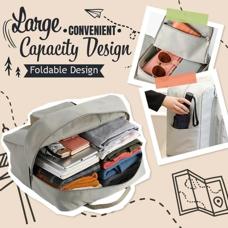 Foldable Duffle Bag Convenient Lightweight Large Capacity Travel Bag Hand Luggage For Travel Outdoor Travel Storage Portable