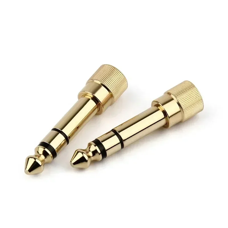 Jack 6,5 6,35mm Auf 3,5mm Audio- Adapter Männlich Weiblich Stecker Kopfhörer Konverter Für Rührgerät Verstärker Mikrofon Computer gitarre