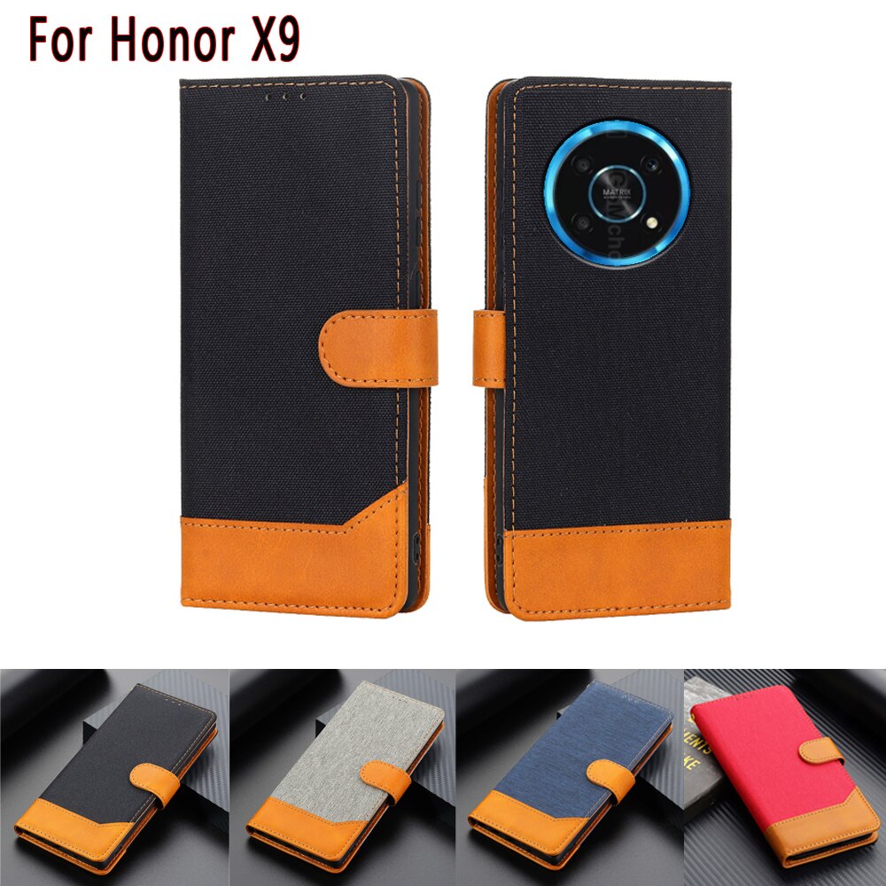 HonorX9 Protective Case For Honor X9 5G 4G Cover Magnetic Card Flip Wallet Leather Phone Book For Honor X 9 Case Bag Etui Funda