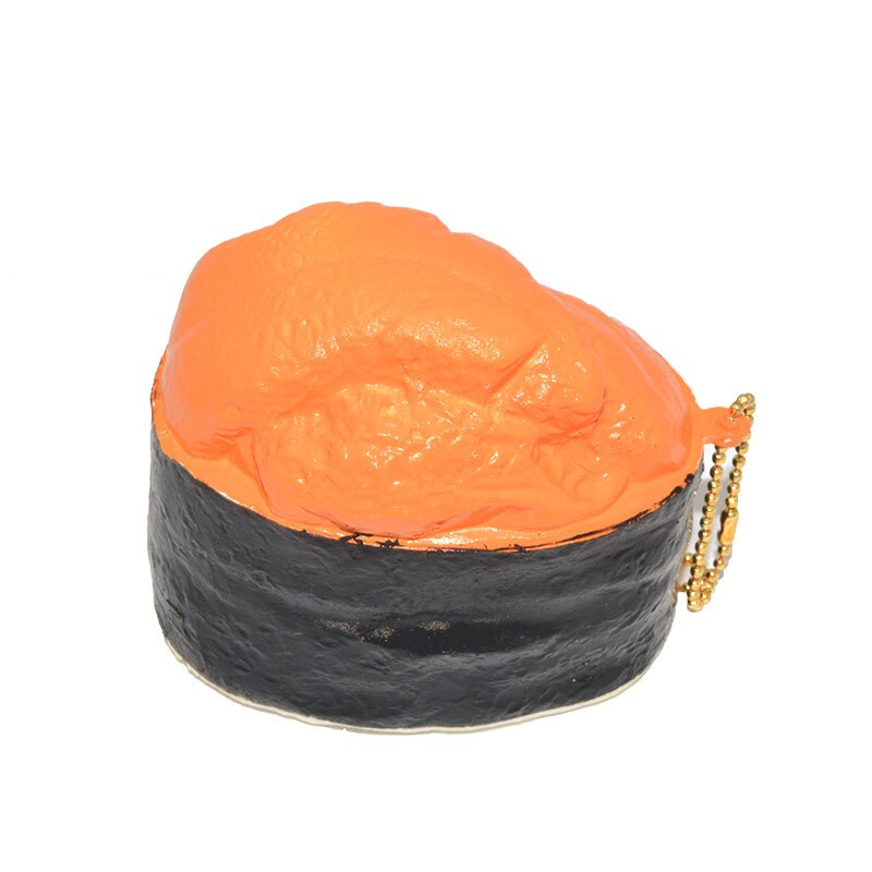 8 CM Zee-egel Squishy Yummy Sushi Collectibles Zachte Speelgoed Brood Ballchain Mooie Verpakking