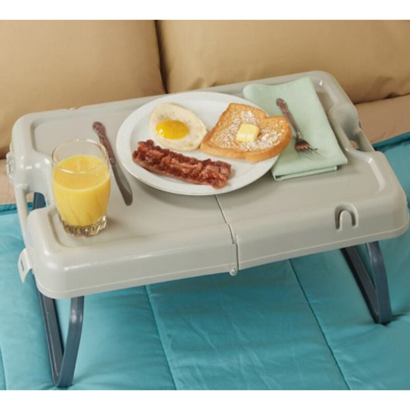 Folding Table N Storage Box Multifunctional Foldable Table Portable Camping Picnic Carrier Laptop Bed Table Lightweight