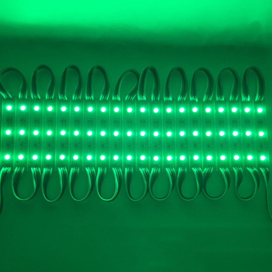 20 stks/partij IP65 Waterdichte DC12V 5050 3LEDs LED Module reclame lamp LED Modules LED backlight voor mini teken en letters