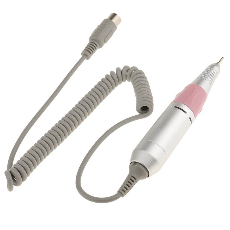 Professionele Elektrische Nagel Boor Handstuk Manicure Machine Pen Handvat Voor 288/278 Verbinding 35000Rpm-Roze, Zoals Beschreven