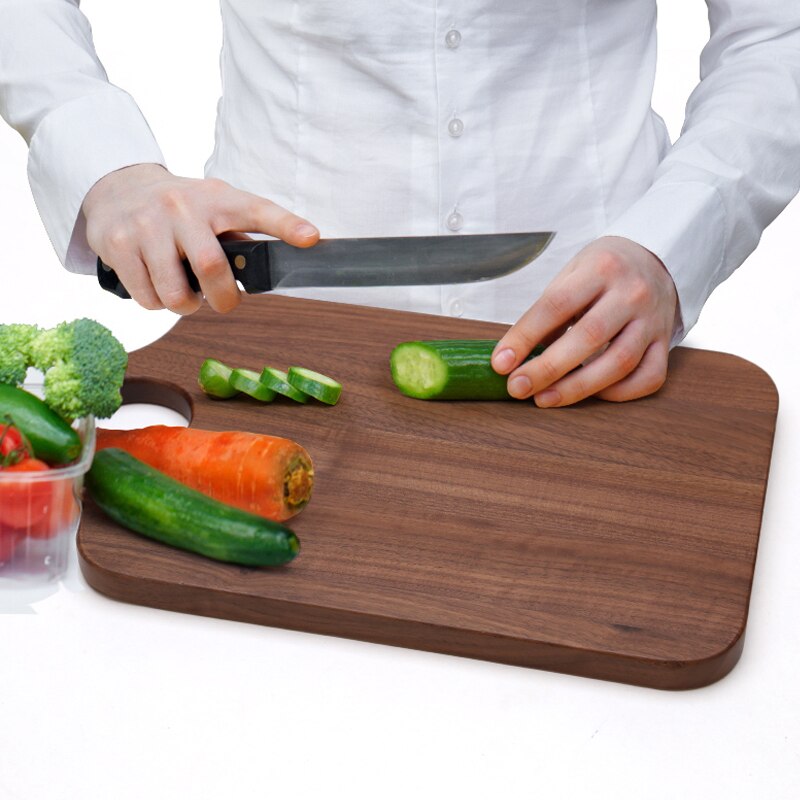 Natural Acacia wood lacquer-free wax-free solid wood home pizza plate tray wooden chopping board