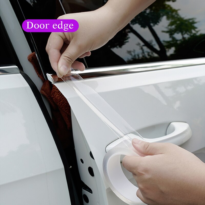 Auto Deur Protector Stickers Strip Auto Anti-Collision Tape Deur Edge Guard Plaat Voor Jeep Grand Cherokee Auto Styling accessoires