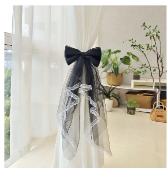 Alla Österreich 커튼옷 Festa Kant Strik Bloem Gordijn Stropdas Touw Rug, Terugloopsper Gesp Clips Gordijn Accessoires Houder Thuis Bruiloft Decor Nieuw: Chocolade