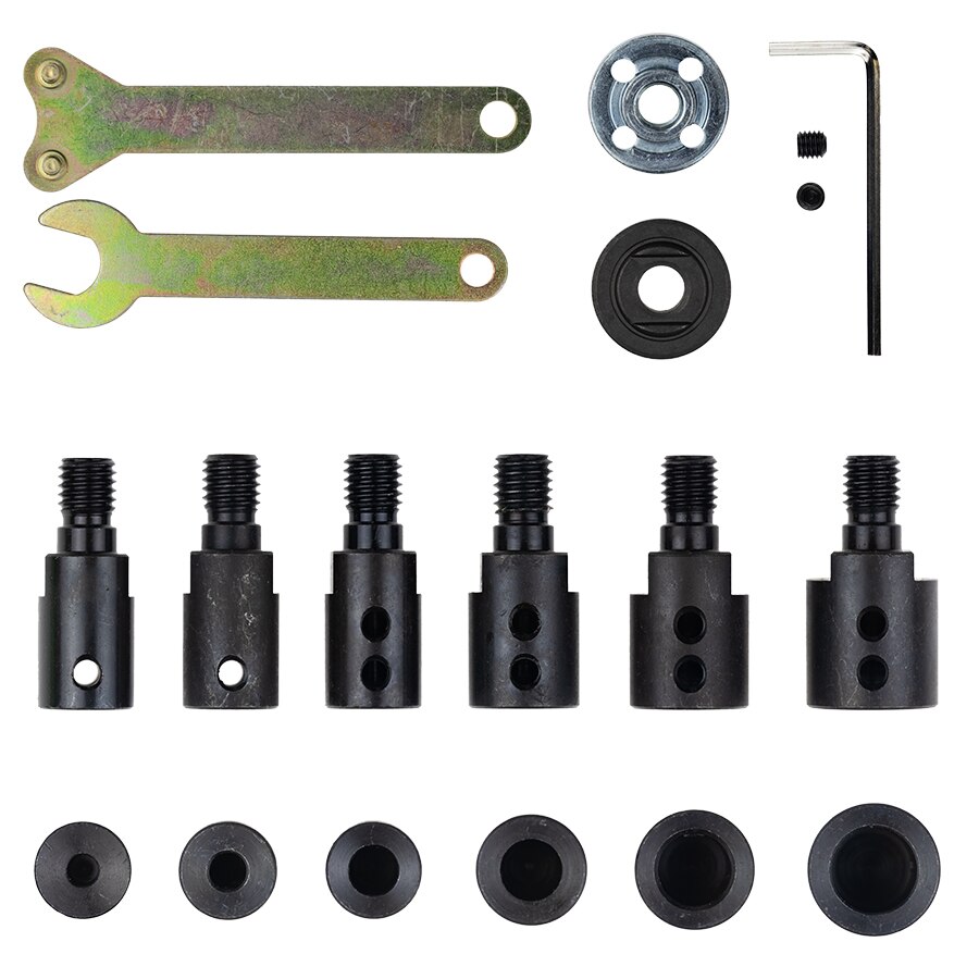 M10-5mm/6 Mm/8 Mm/10 Mm/12 Mm/14 Mm Motor Shaft Coupler Mouw zaagblad Koppeling Joint Connector Zag Chuck Adapter Drijfstang