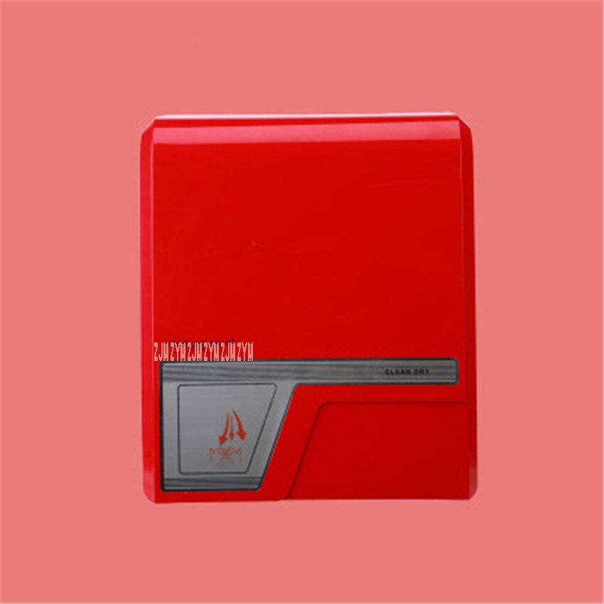 1800W Intelligent Automatic Hand Dryer High-speed hand dryers Intelligent sensor hand dryer sensor drying hands 9088 Blue /white: Red