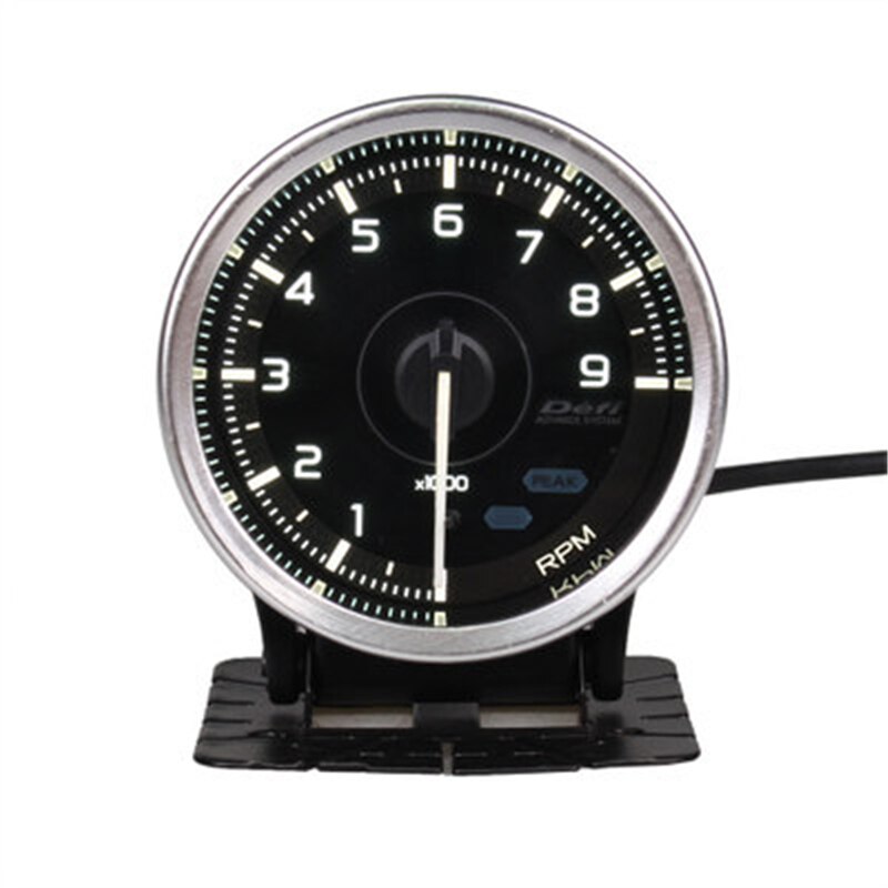 Defi Advance A1 60mm 7-Color 3.0bar Turbine Boost Gauge Water Oil Temp Pressure Voltmeter Tachometer Vacuum Car Mechanical Meter: Tachometer