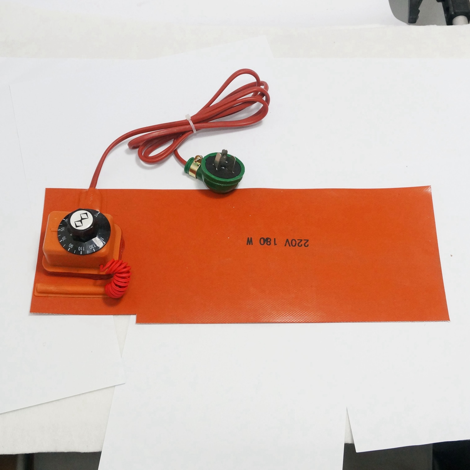 150x300mm 180W 220V Silicon heater LCD Screen Separator with rotary knob thermostat