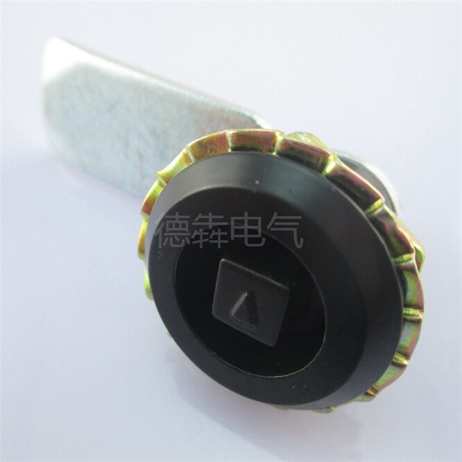 10PCS Square shape Handle lock Distribution box control cabinet switch cabinet door Rotary tongue lock Four corners lock