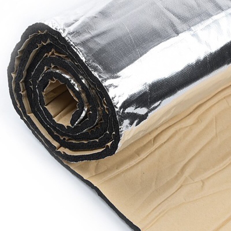 50X200Cm Geluid Deadener Auto Isolatie Bloack Warmte &amp; Sound Thermische Proofing Pad Auto Accessoires Onderdelen Voor Automobiles