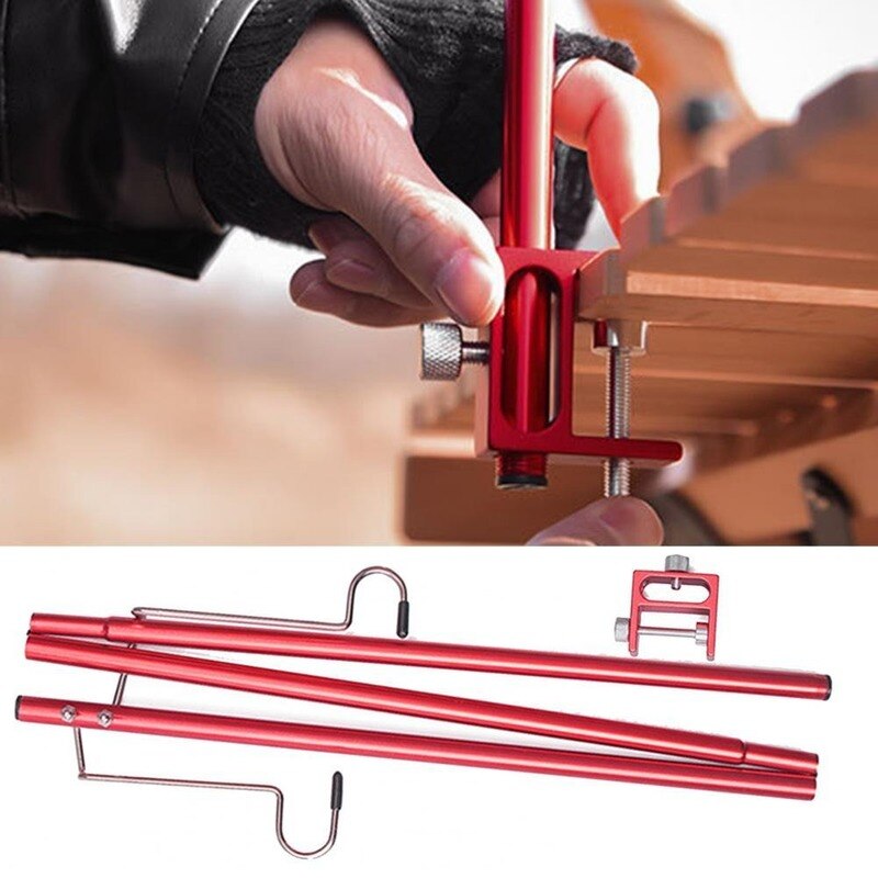 Poteau de lampe pliable en alliage d'aluminium, Camping en plein air randonnée, pêche Portable, support de fixation de la lumière, support de lanterne