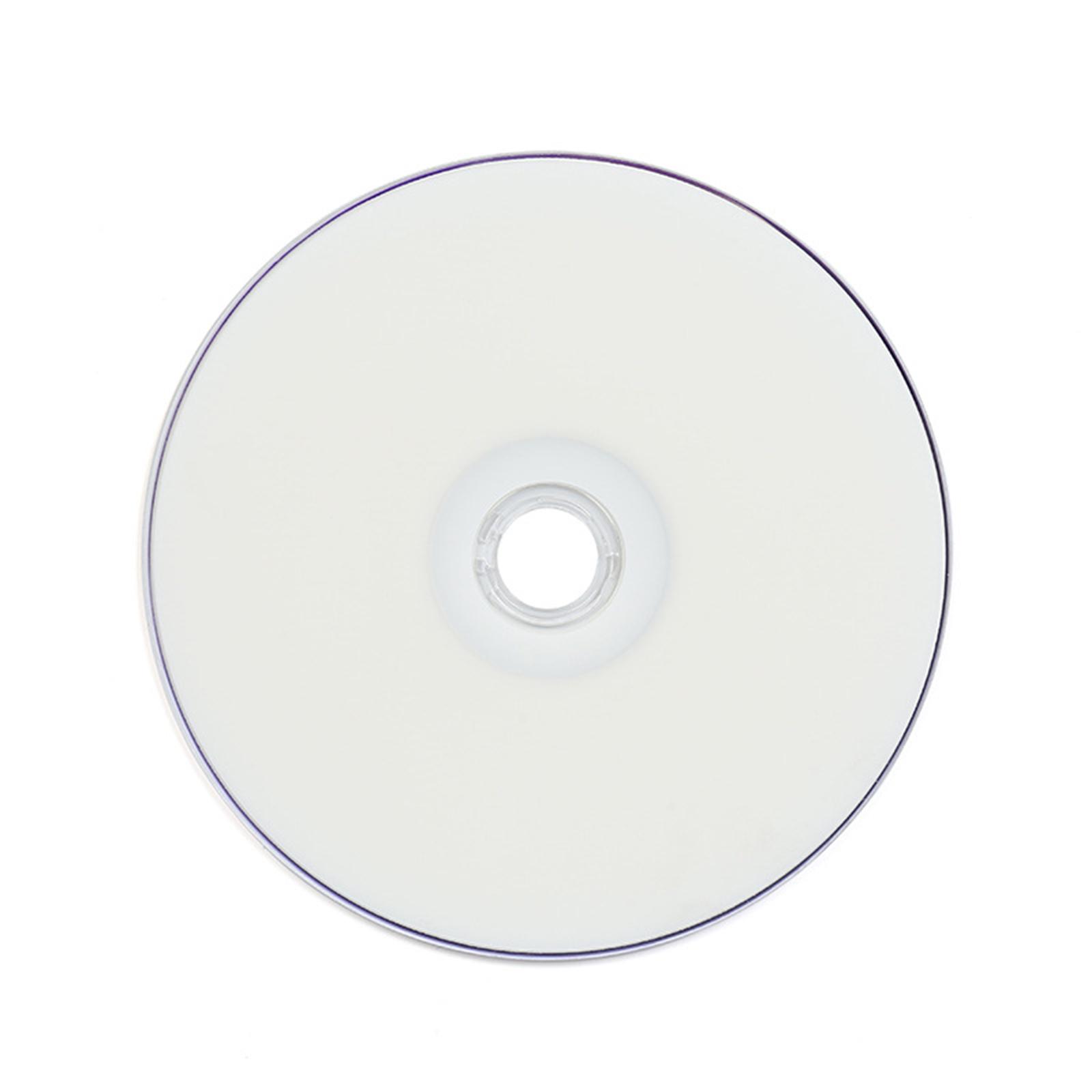 Portable Blank Disc CD-R 700MB Pack for Music System Compact Digital Media Recording and Disc Storage