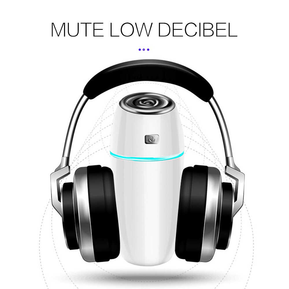 Car Humidifier Mini Air Purifier Auto Air Freshener Aromatherapy Mist Maker Oxygen Bar Aroma Diffuser