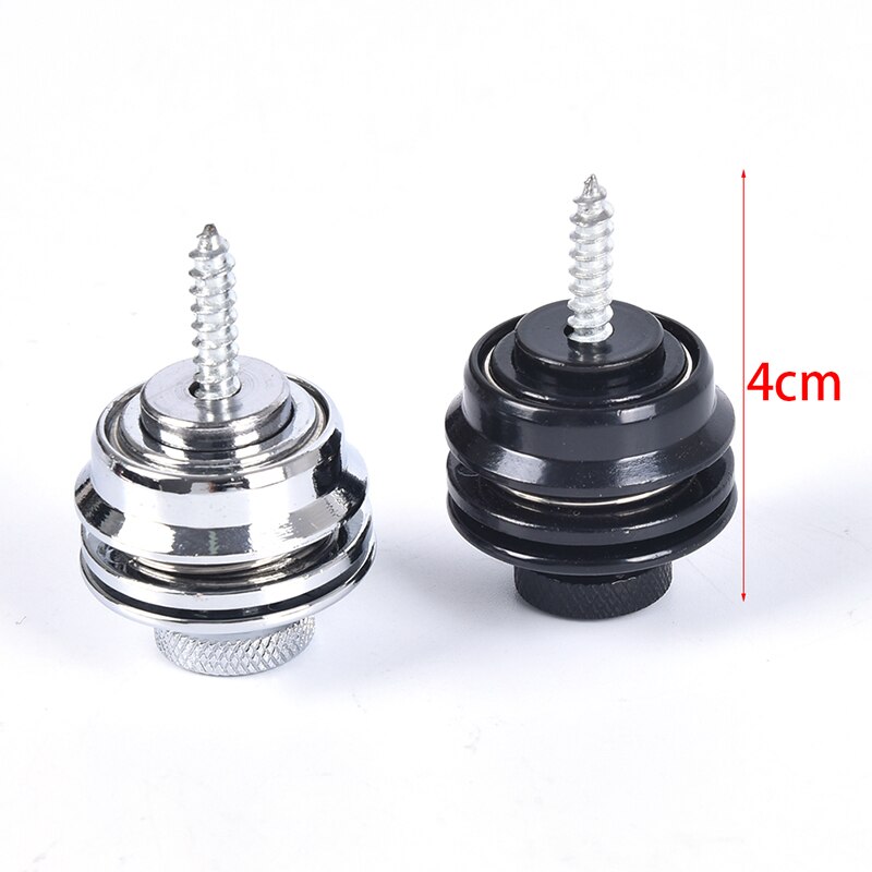1Pc Gitaarband Knop Lock Straplocks Gitaar Gesp Skidproof Akoestische Elektrische Bas Strap
