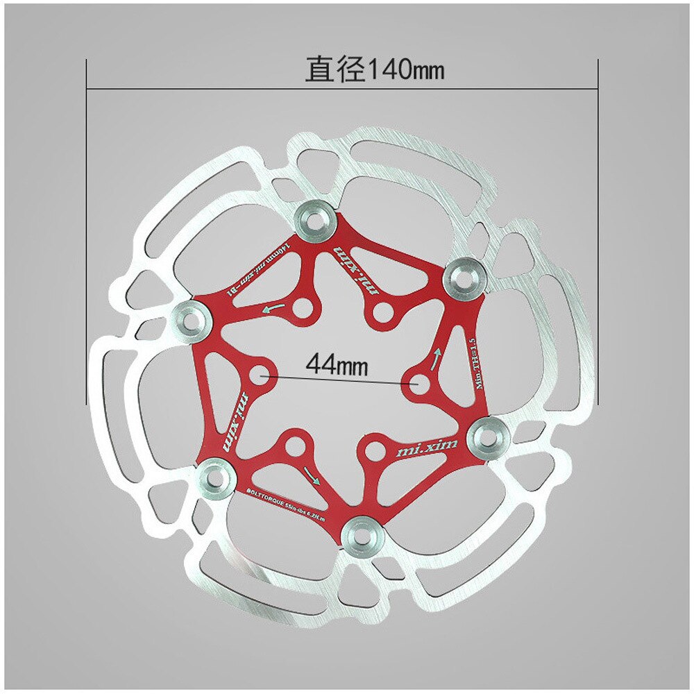 Fiets Schijfrem MTB Brake Floating Rotors 140mm Hydraulische Remblokken Float Rotors Fiets Onderdelen