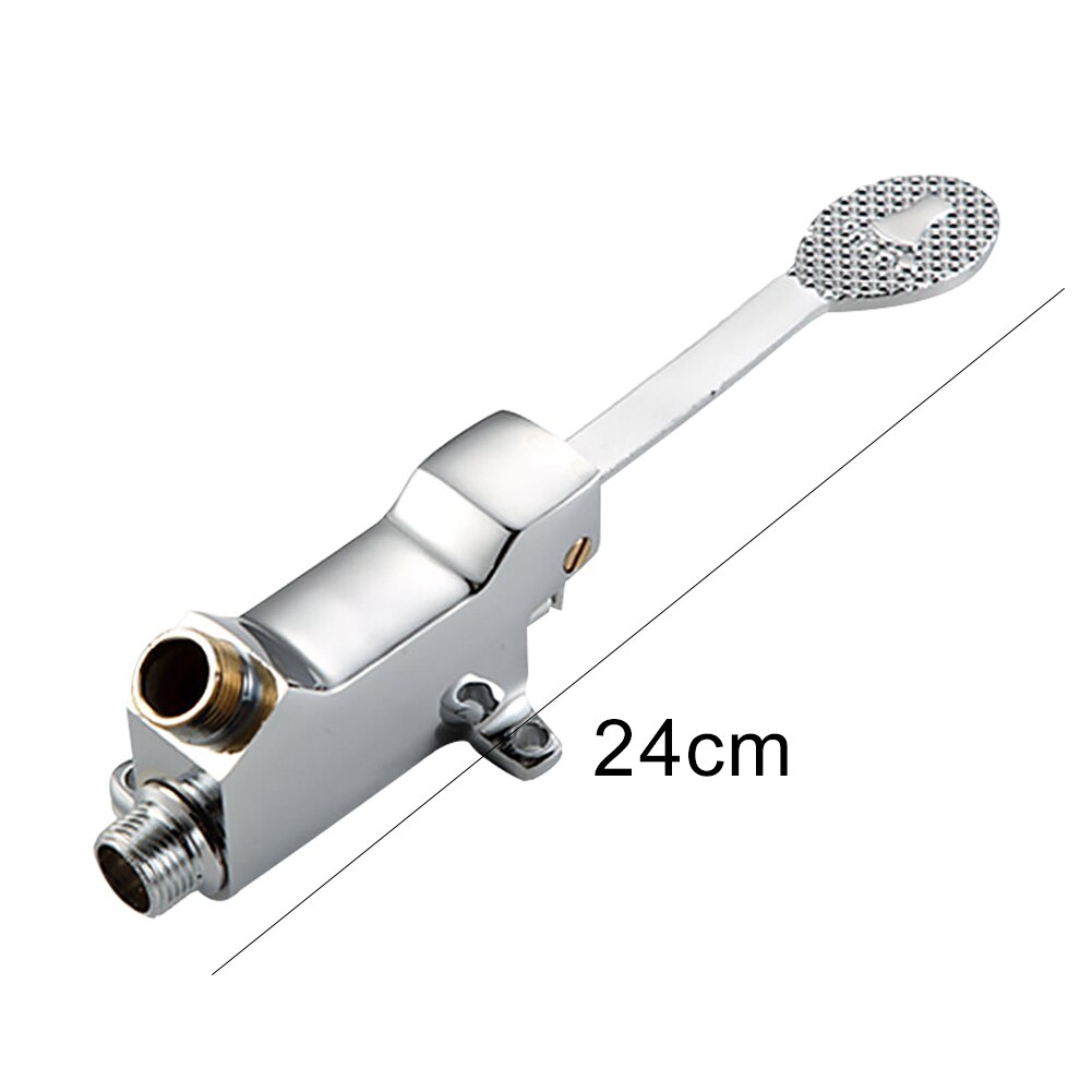 1/2inch Foot Pedal Control Valve Faucet Basin Switch Water Sink Bathroom Tap entertainment venues, factories other public places