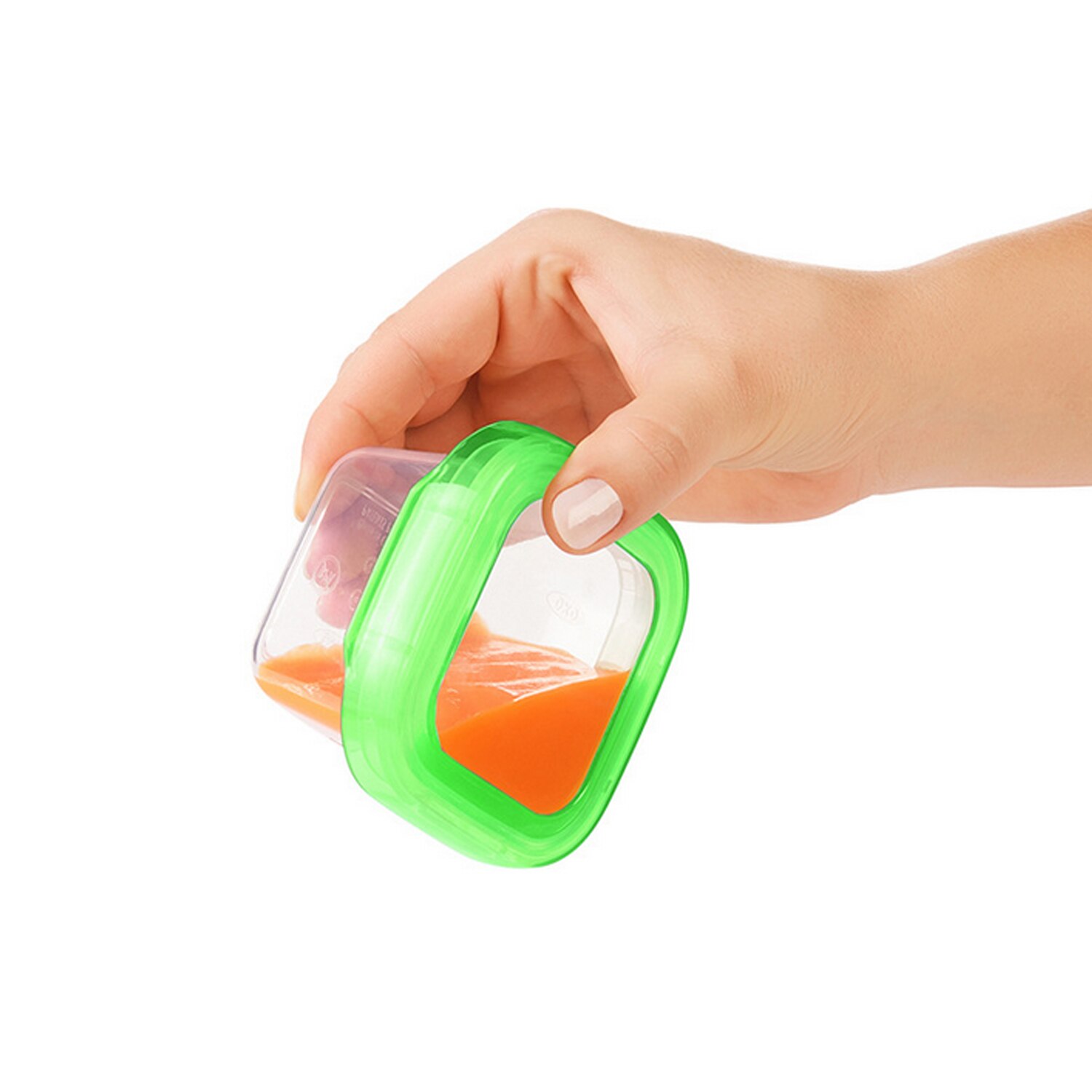 Reusable Leak-Proof Baby Formula Food Feeding Storage Container Freezer Cubes Cups Jars Box Case with Trays for Infants Toddler