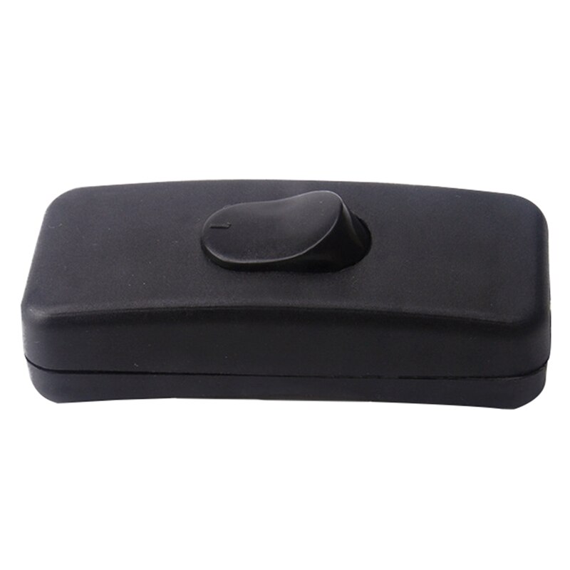 Light Switch 110 -250V Inline ON/OFF Table Desk Lamp Cord Cable Toggle Rocker Switches Control For LED Lighting