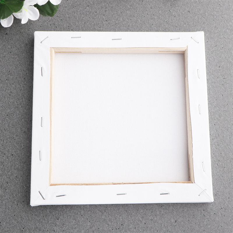 1Piece White Blank Square Artist Canvas For Canvas Oil Painting Wooden Board Frame For Primed Oil Acrylic Painting