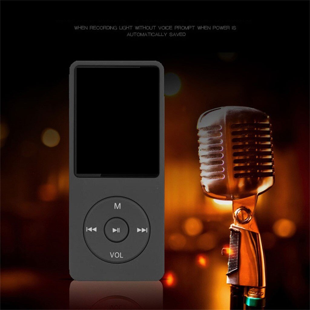 CARPRIE 70 Hours Playback Mp3 Mp4 Lossless Sound Music Player Fm Recorder Tf Card mp3 Features Radio Fm Usb