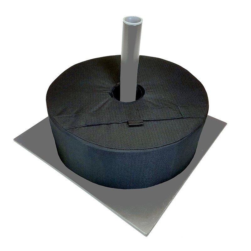 Round umbrella base weight bag, windproof sand bags for tent, sunshade, patio umbrella