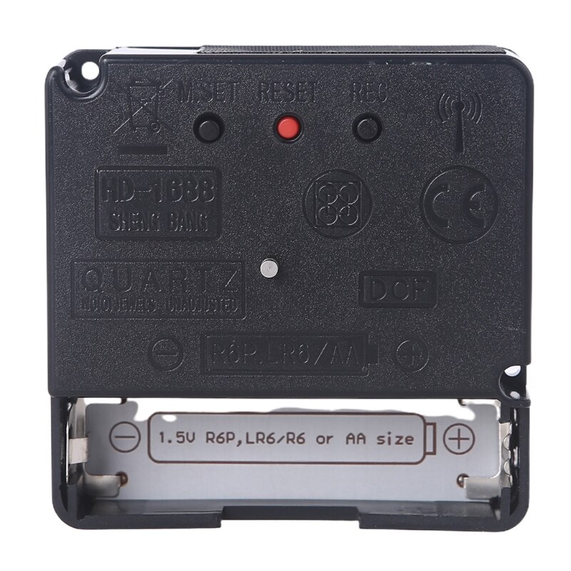 Atomic Radio Controlled Clock Movement Mechanism DIY Kit with 3 Hands Germany DCF Signal Replacement Repair Parts