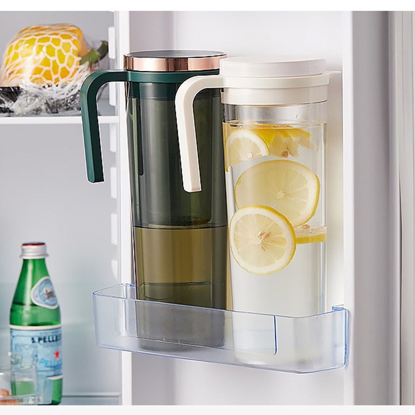 2.5 L Water Pitcher With Lid & Handle Water Ju... – Grandado