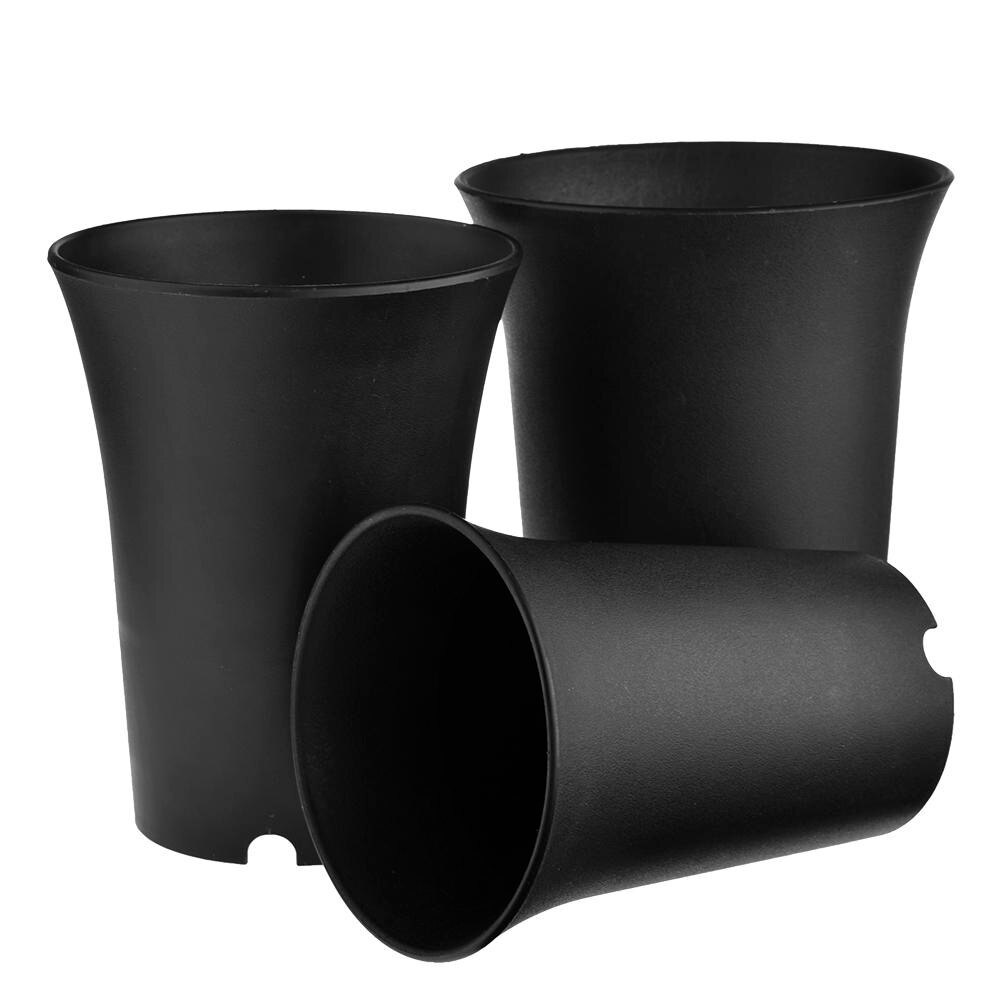 5 stk . 9*12cm sukkulentplante blomsterplanteskole potte plast potteholder fortykker rund frø opbevaring potte container hjem haveindretning